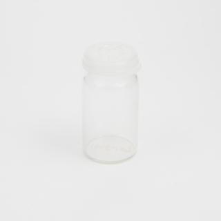 Glass vial with lid