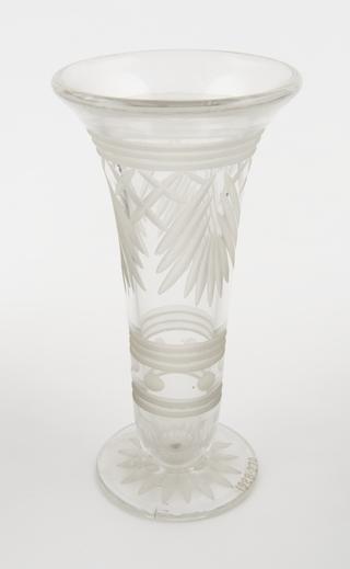 Specimen showing a stage in the manufacture of a vase