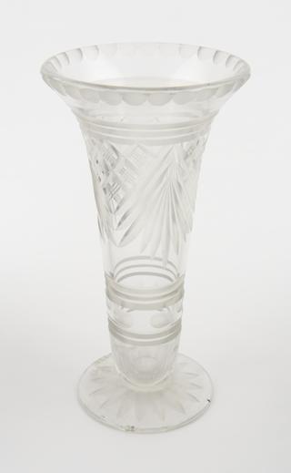 Specimen showing a stage in the manufacture of a vase