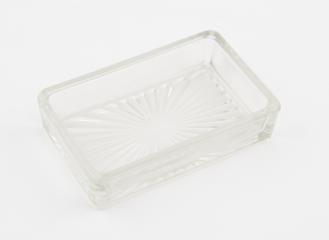 Sample of pressed glassware