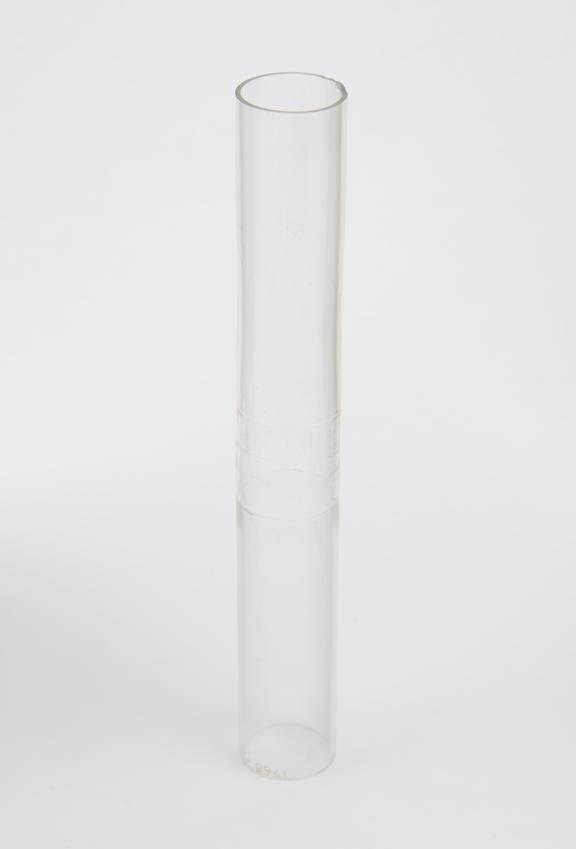 Vitreosil to borosilicate glass graded seal, 1968