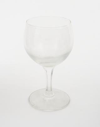 Automatically produced wine glass
