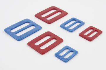 Selection of six buckles