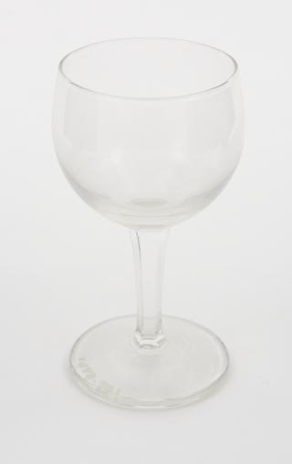 Automatically produced wine glass