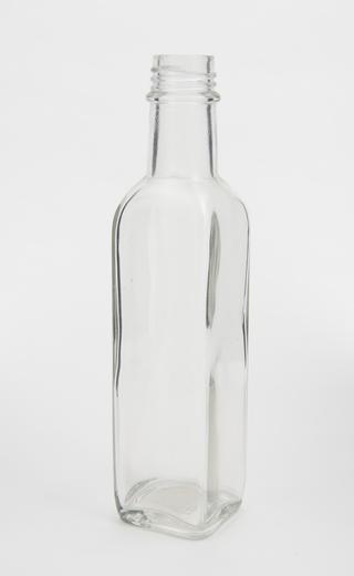 One of ten assorted glass containers