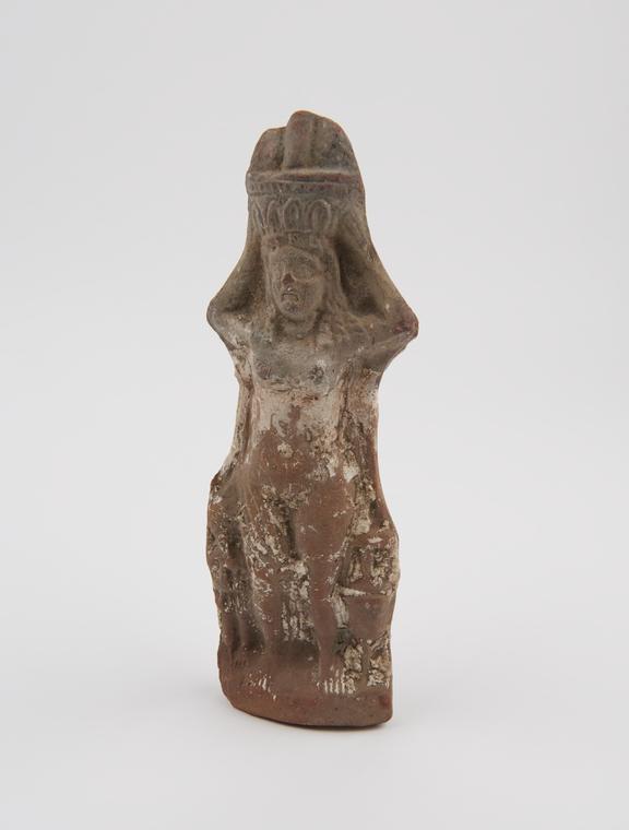 Female votive figure, Italian, terracotta, 200BC-100AD