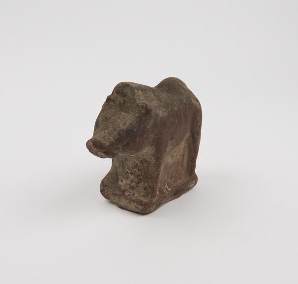 Votive figure of a pig, terracotta, probably Roman, 200BC-200AD