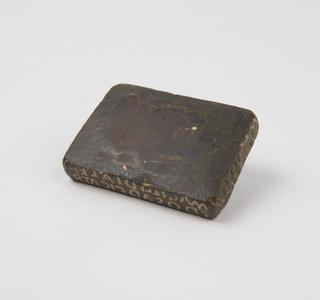 Plaster seal, inscribed on four edges, copy, Roman