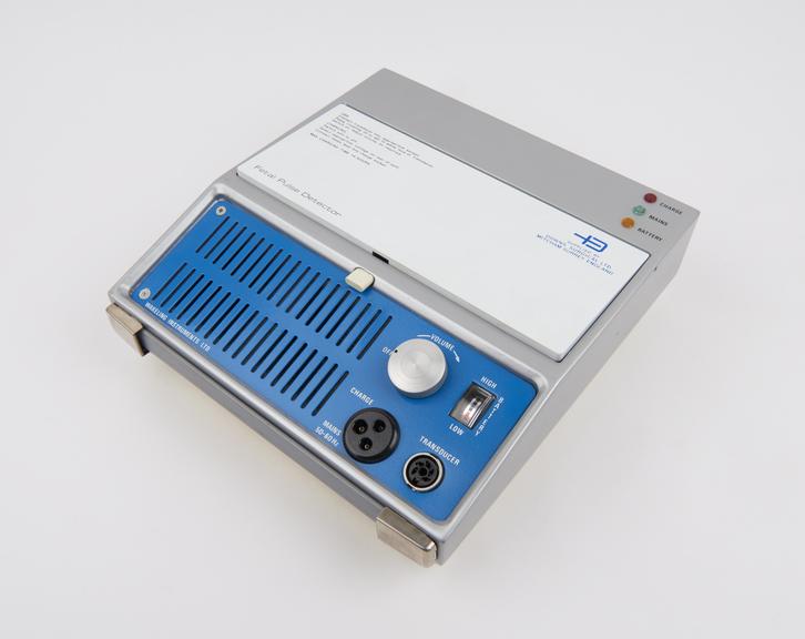 Foetal Pulse Detector supplied by Downs Surgical, 1978