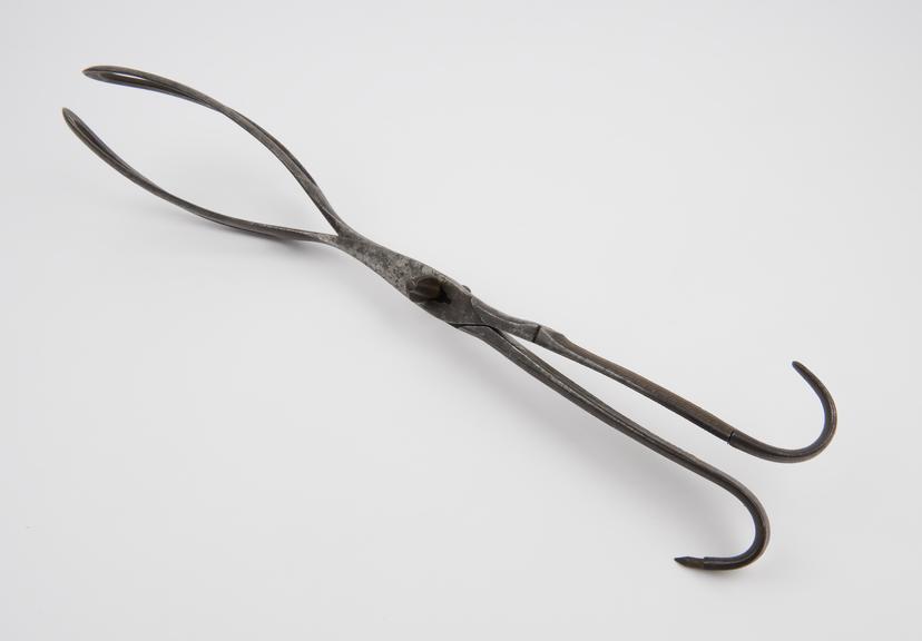 Forceps, obstetrical, Tarsitani, steel