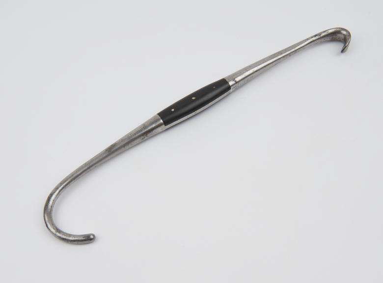 Crotchet, obstetrical and blunt hook, probably Clarke's, by J