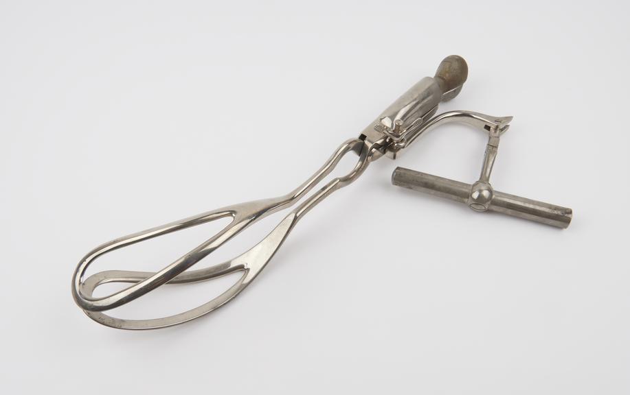 Forceps, obstetrical, axis traction, Barnes-Neville