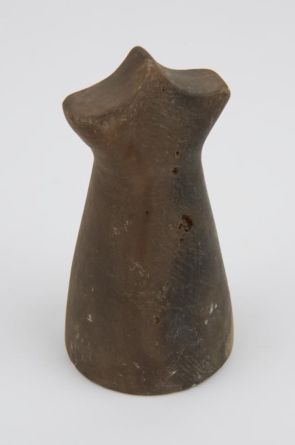 Conical mitre-like pounder from Mangaia Island in the Cook