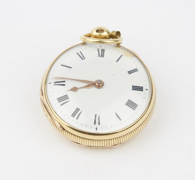 Gold cased watch by Brookhouse and Tunnicliffe