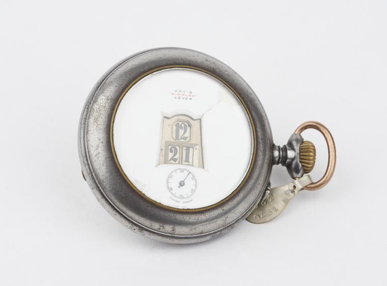 Jump-minute pocket watch, with Kay's Simplex' lever, c.1890'