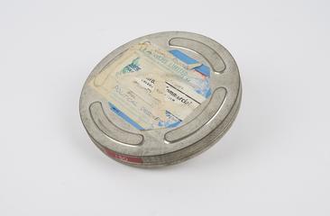 Film canister entitled:   ' Political Speeches - 1950's/1960's '