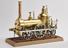 Model steam locomotive, 1:12 scale, working