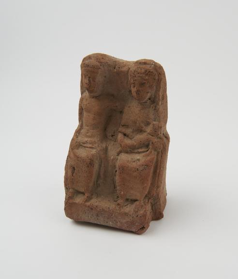 Votive family group, terracotta, Roman, 200BC-200AD