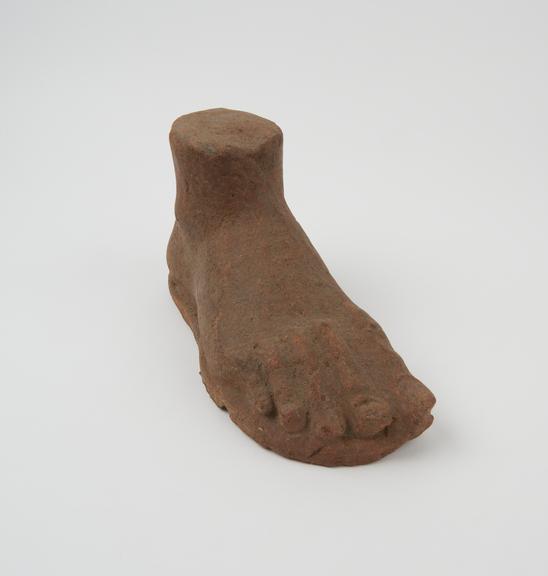 Votive right foot