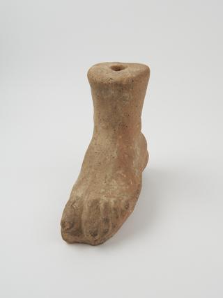 Votive left foot | Science Museum Group Collection