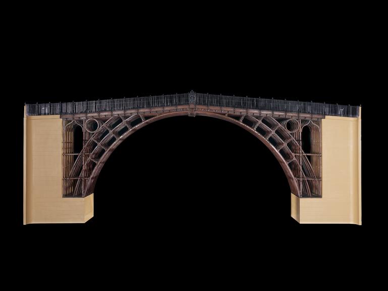 Model of the Coalbrookdale Iron Bridge