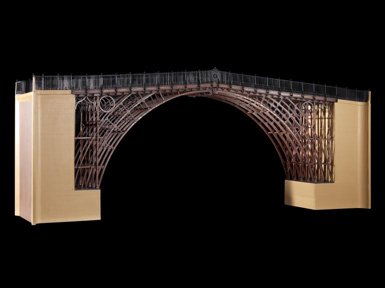 Model of the Coalbrookdale Iron Bridge