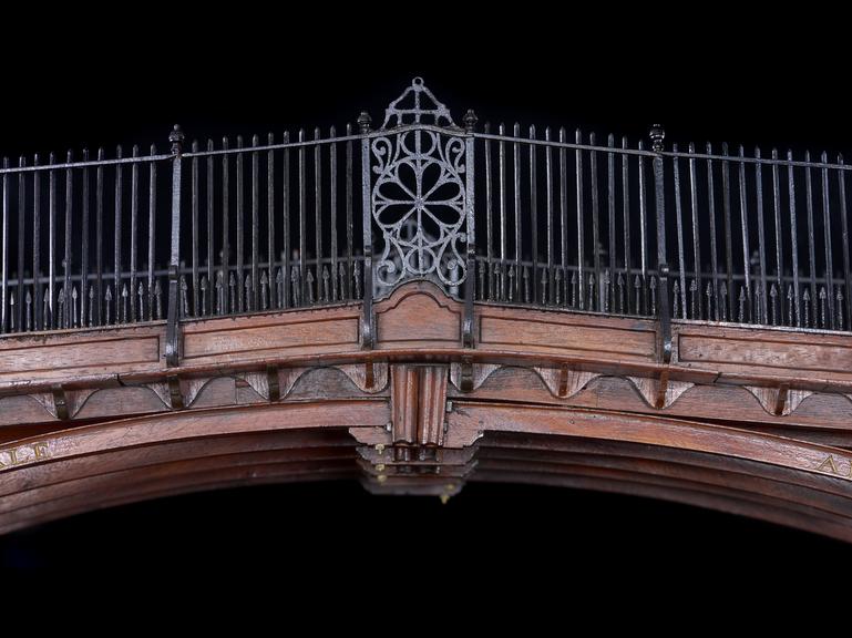 Model of the Coalbrookdale Iron Bridge