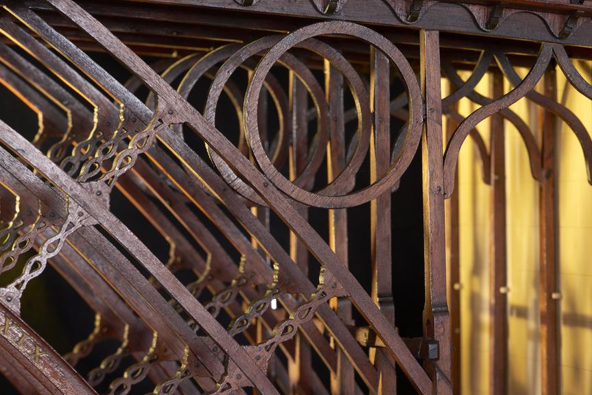 Model of the Coalbrookdale Iron Bridge