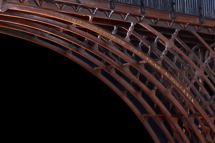 Model of the Coalbrookdale Iron Bridge