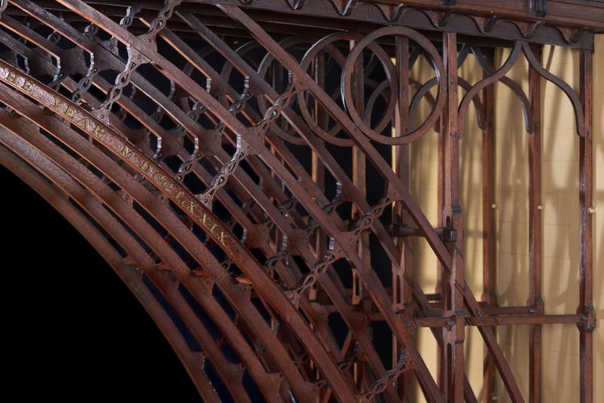 Model of the Coalbrookdale Iron Bridge