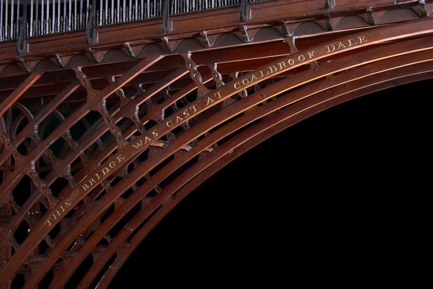 Model of the Coalbrookdale Iron Bridge