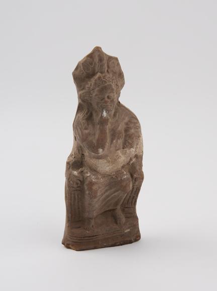 Figure, probably of Bacchus, terracotta, probably Roman