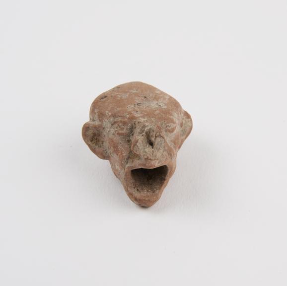 Grotesque male head