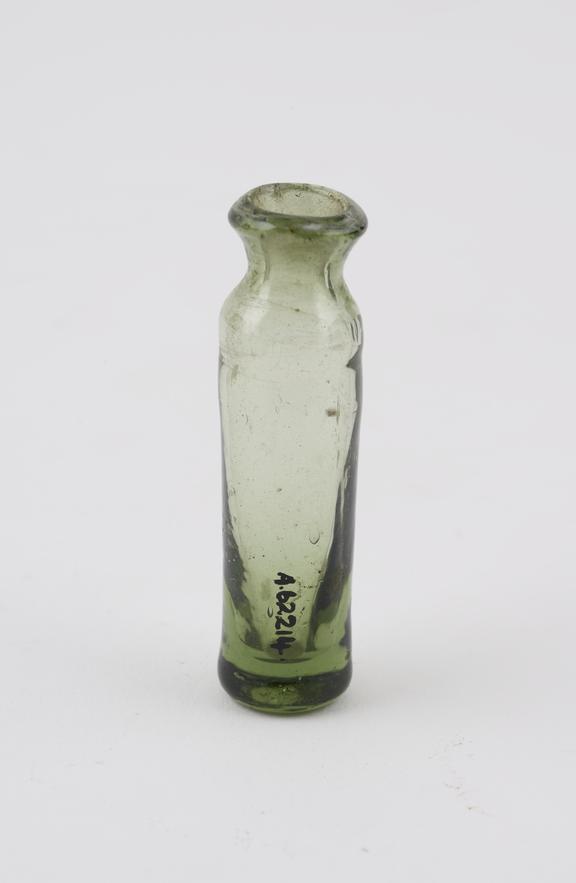 Glass bottle, possibly 19th century