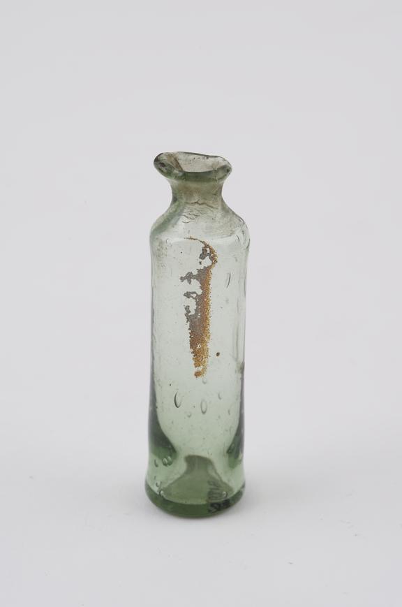 Glass bottle, possibly 19th century