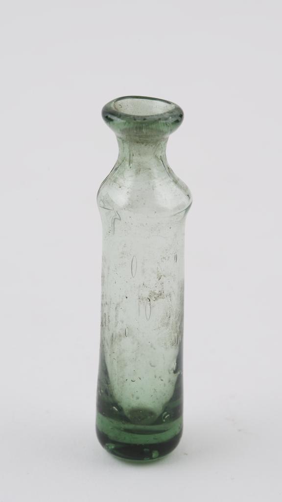 Glass bottle, possibly 19th century