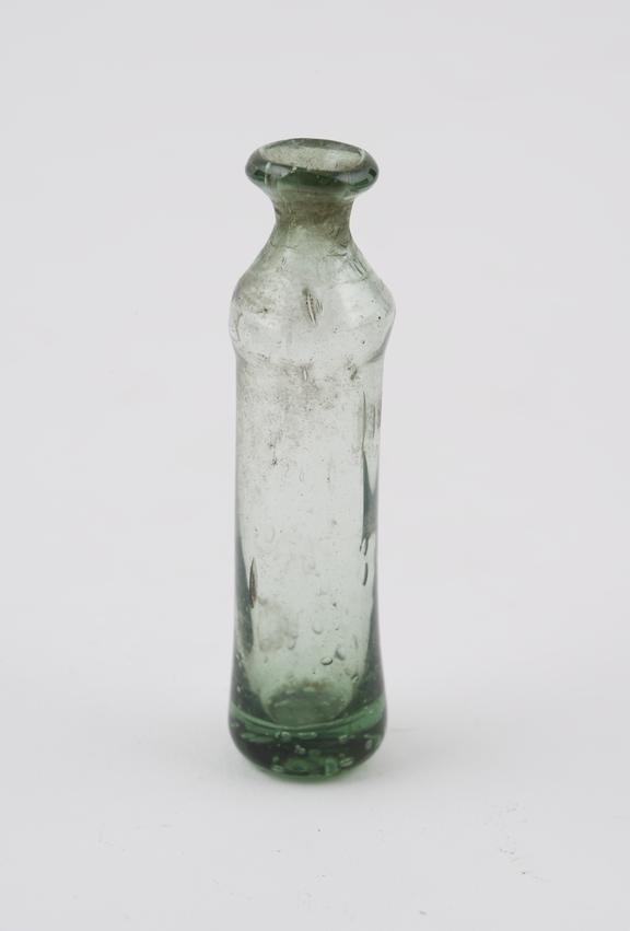 Glass bottle, possibly 19th century