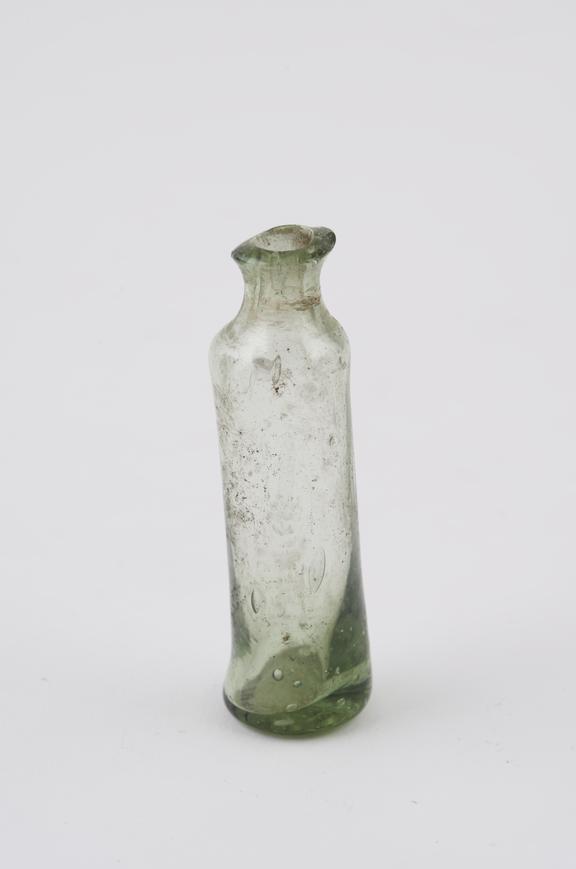 Glass bottle, possibly 19th century