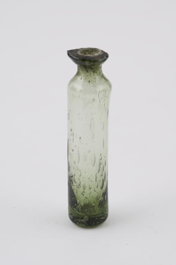 Glass bottle, possibly 19th century