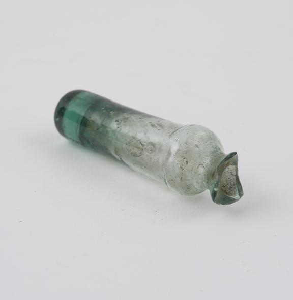 Glass bottle, possibly 19th century