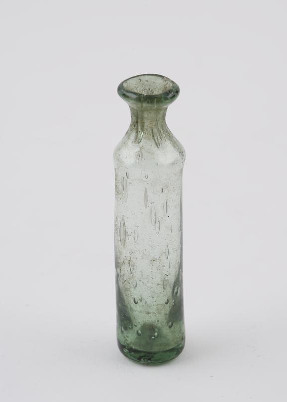 Glass bottle, possibly 19th century