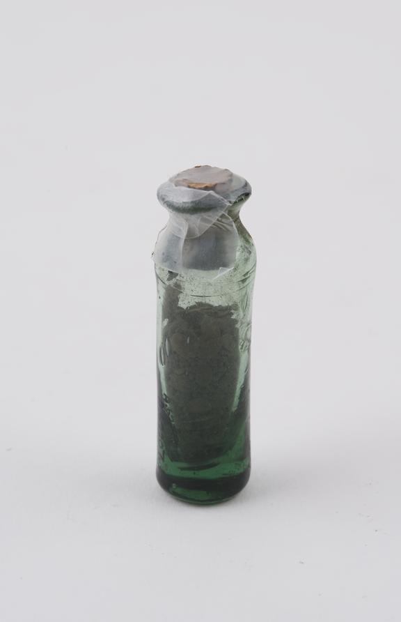 Glass bottle, possibly 19th century