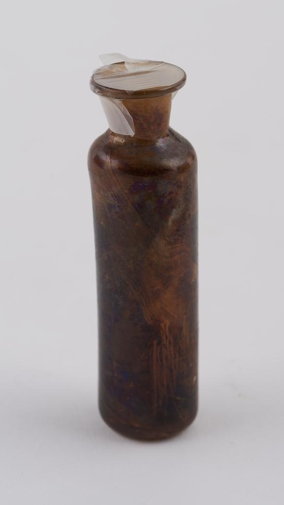 Glass bottle, cylindrical