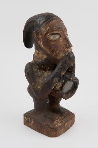 Wooden fetish figure