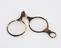 Tortoiseshell pivot eyeglasses with double-action patent(?)