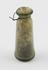 Glass bottle, pale green