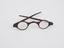 Early tortoiseshell spectacles with small round lenses
