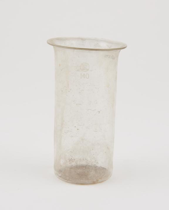 Glass beaker, Europe, 1901-1940