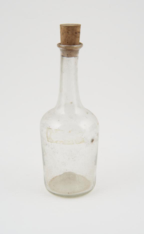 Bottle, possibly pharmaceutical