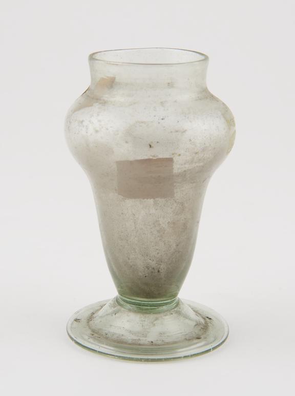 Glass drug jar